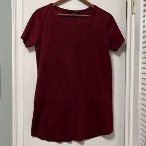 Merlot colored Olivaceous shift dress